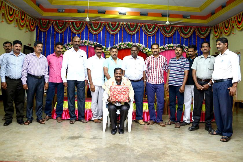 ವರ್ಗಾವಣೆಗೊಂಡ ಪೊಲೀಸರಿಗೆ ಸನ್ಮಾನ